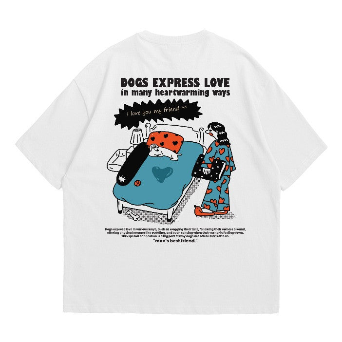 Strayandcool "Yes, I am a dog person" Oversized T-shirt