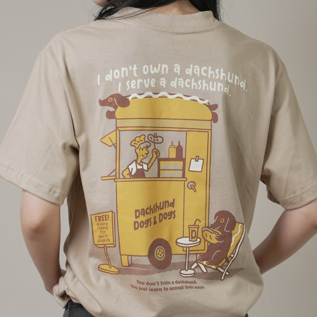 Strayandcool "Dachshund Club" Oversized T-shirt