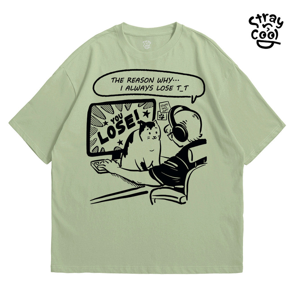 Strayandcool "GG EZ" Oversized T-shirt