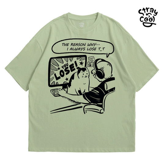 Strayandcool "GG EZ" Oversized T-shirt