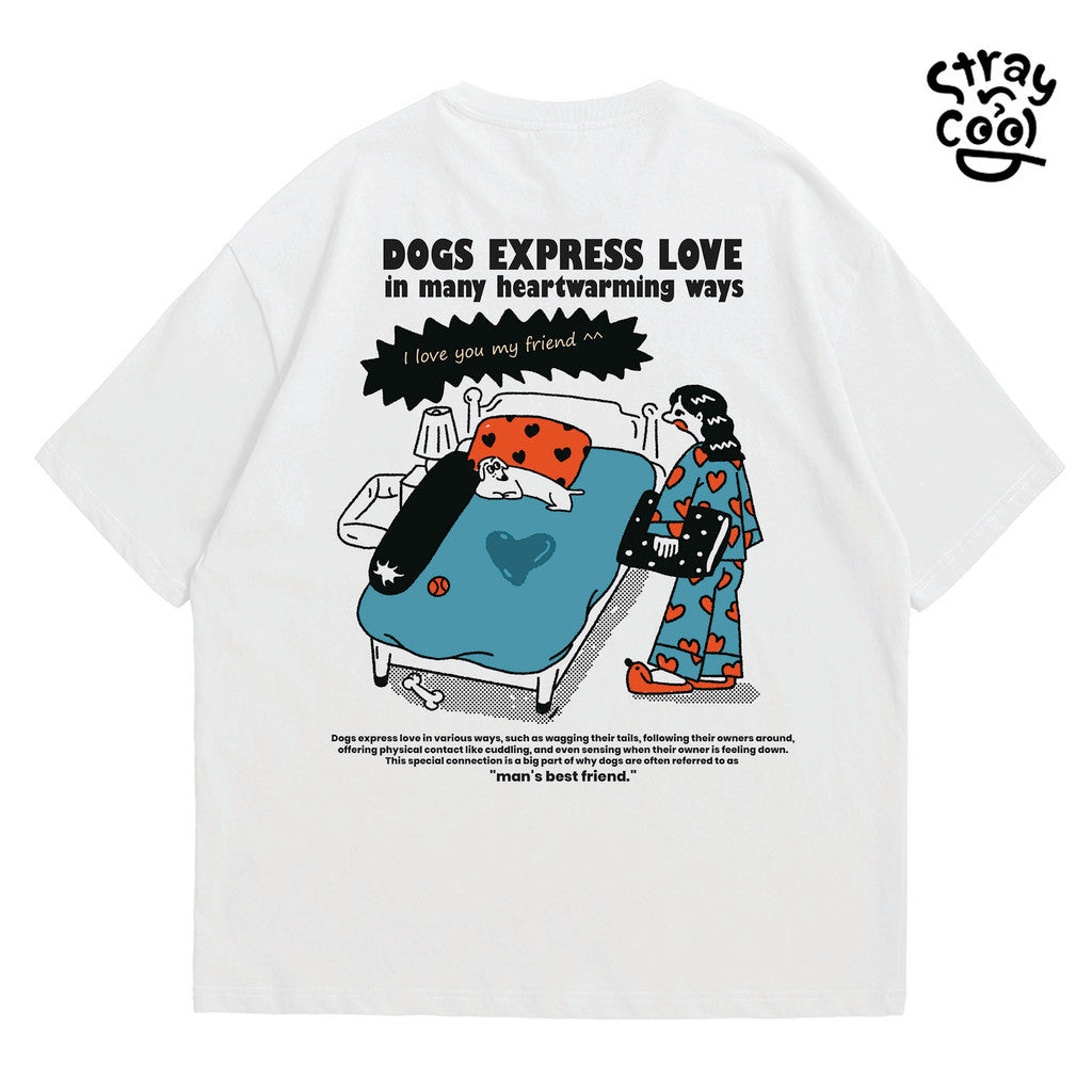 Strayandcool "Yes, I am a dog person" Oversized T-shirt