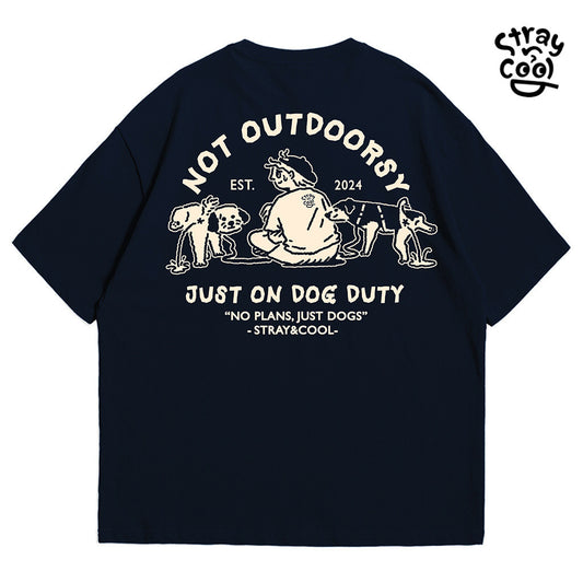 Strayandcool "Not Outdoorsy" Oversized T-shirt