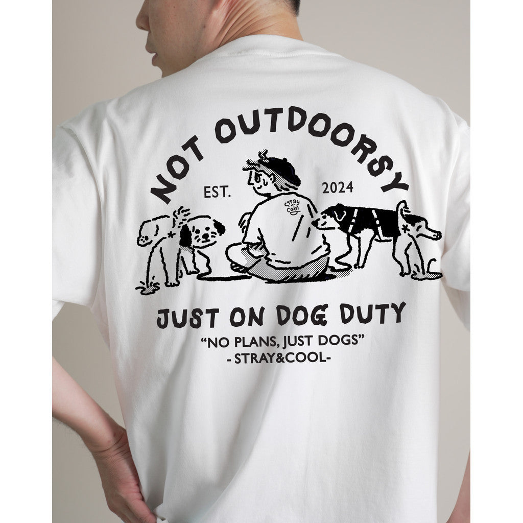 Strayandcool "Not Outdoorsy" Oversized T-shirt