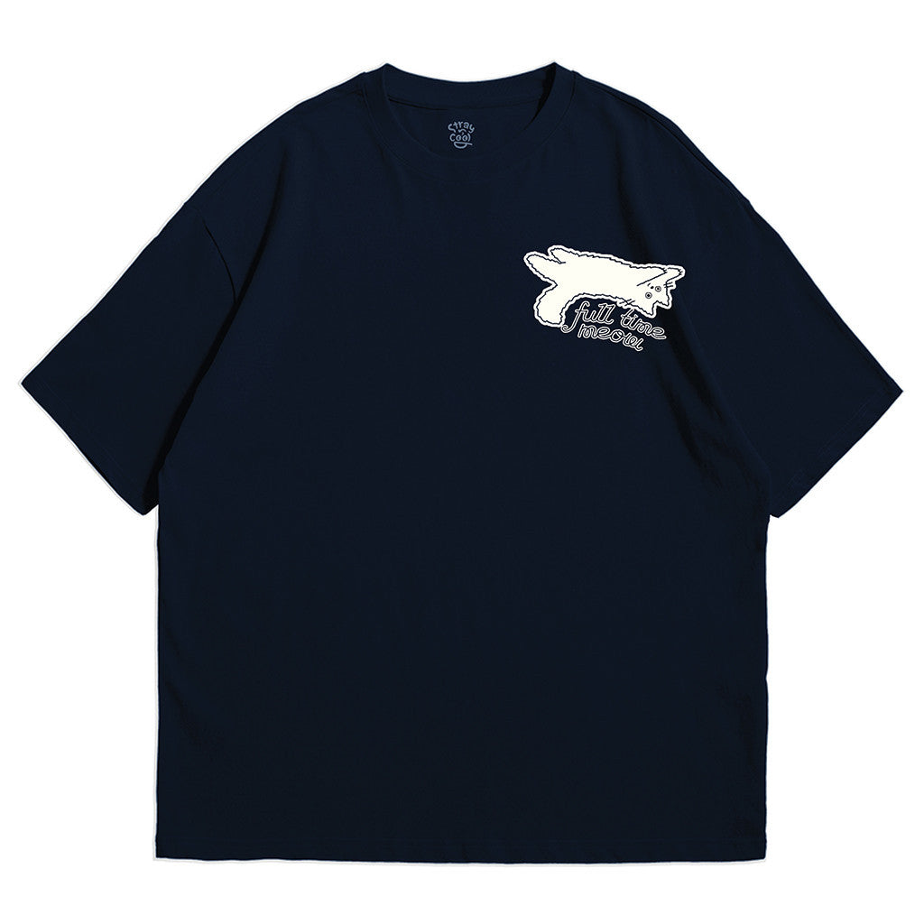 Strayandcool "Full time Meow" Oversized T-shirt