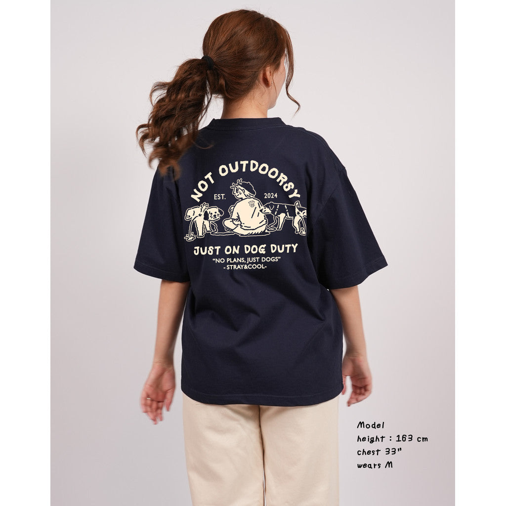 Strayandcool "Not Outdoorsy" Oversized T-shirt