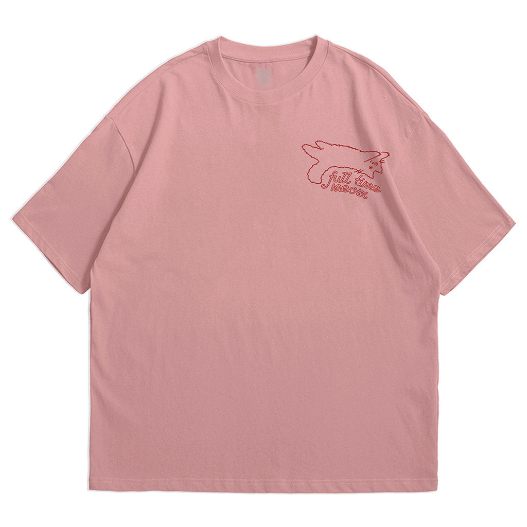 Strayandcool "Full time Meow" Oversized T-shirt