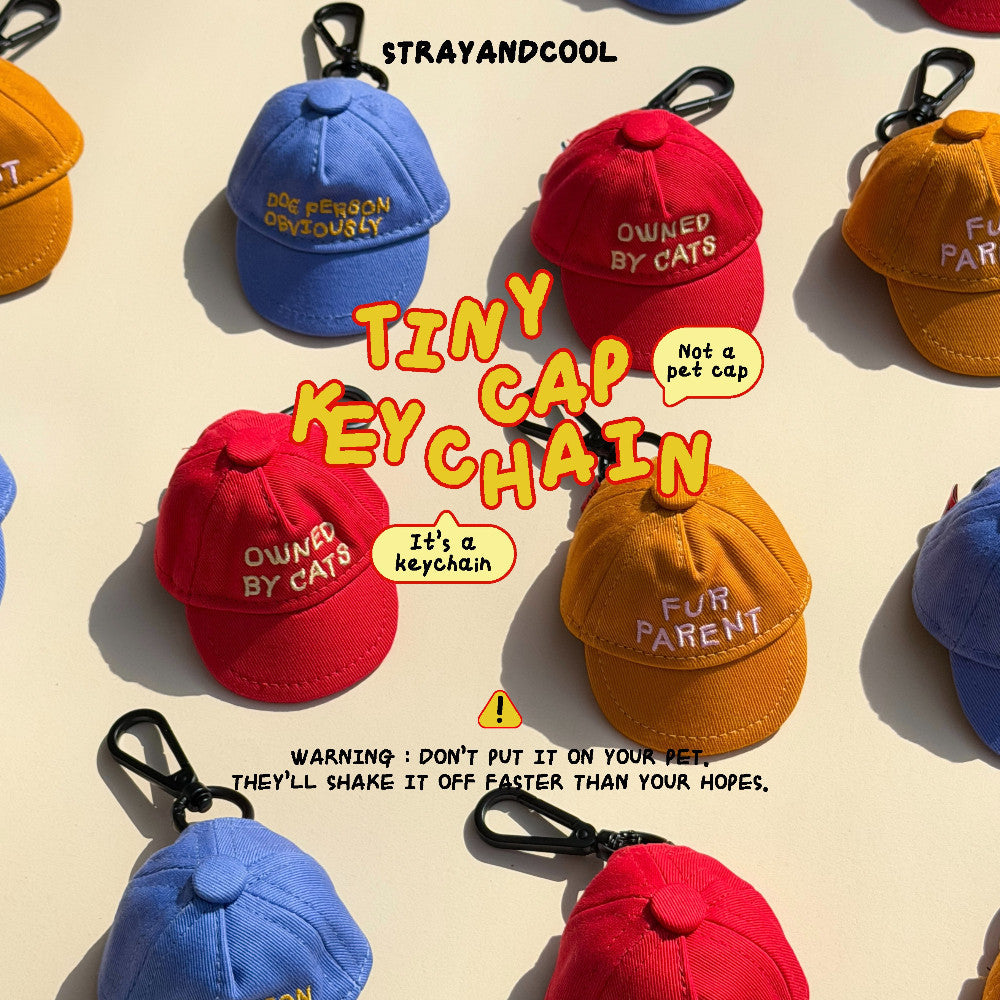 Strayandcool "Tiny Cap" Key Chain