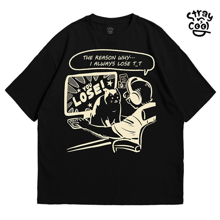 Strayandcool "GG EZ" Oversized T-shirt