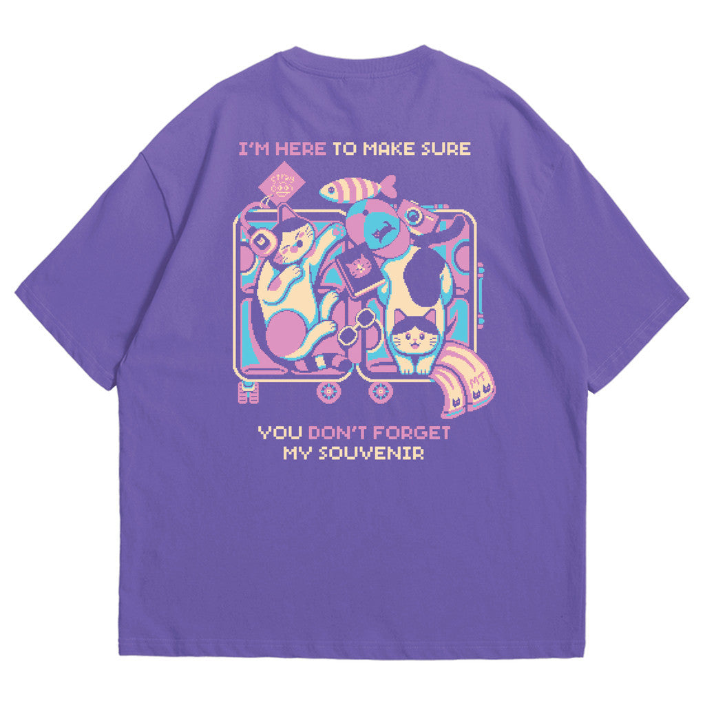 Strayandcool "Souvenir Please" Oversized T-shirt