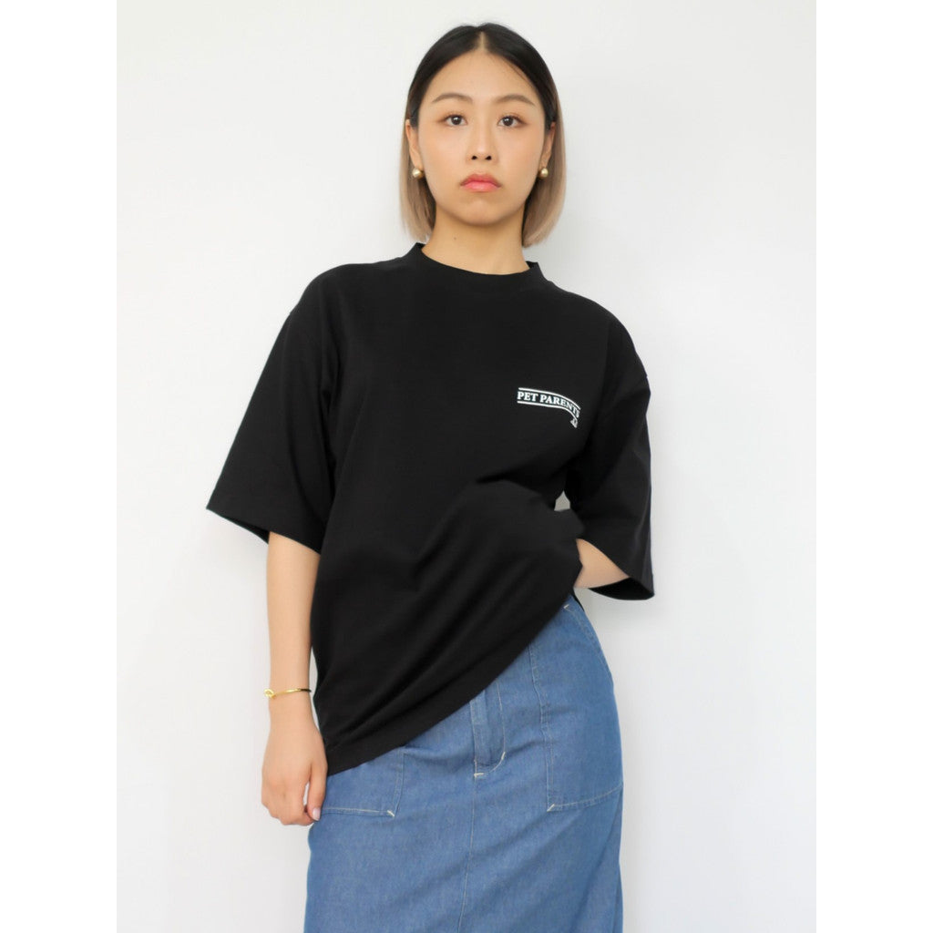 Strayandcool "Work hard to buy cat food" Oversized T-shirt