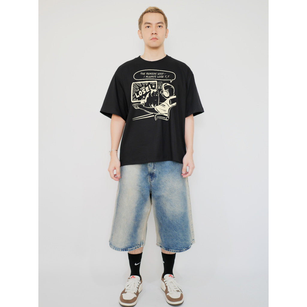 Strayandcool "GG EZ" Oversized T-shirt