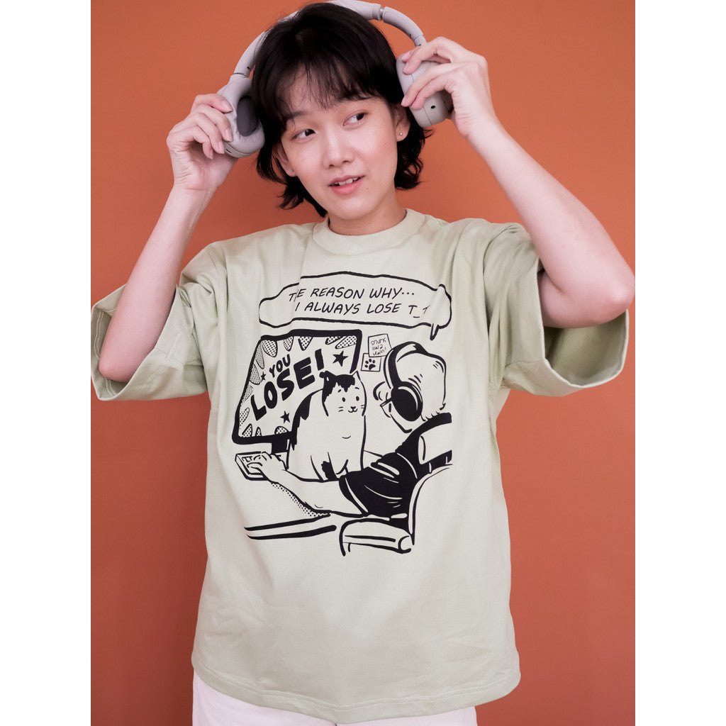 Strayandcool "GG EZ" Oversized T-shirt
