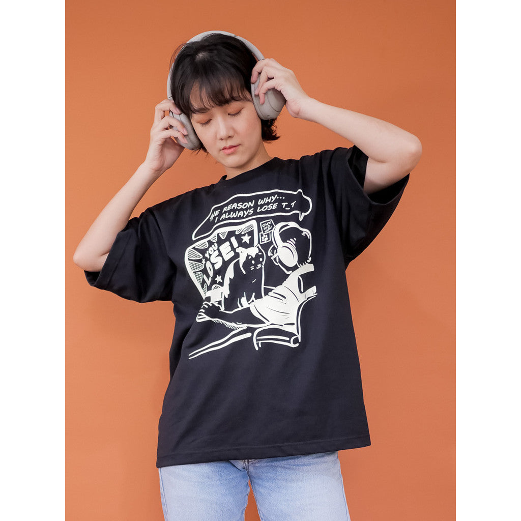 Strayandcool "GG EZ" Oversized T-shirt