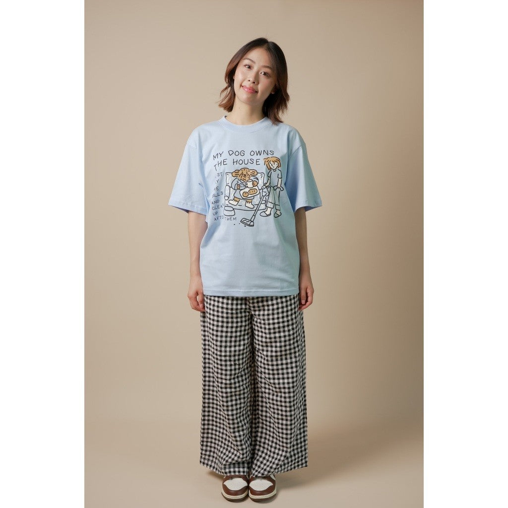 Strayandcool "My dog owns the house" Oversized T-shirt