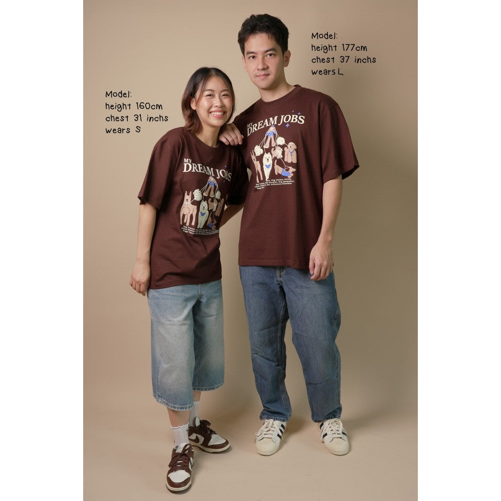 Strayandcool "My Dream Jobs" Oversized T-shirt