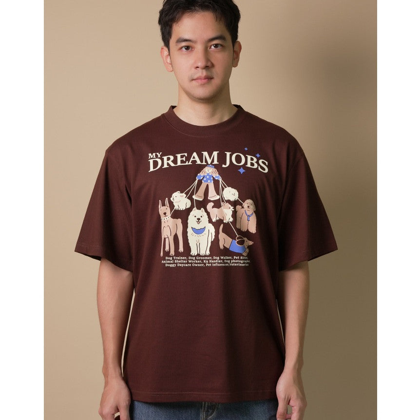 Strayandcool "My Dream Jobs" Oversized T-shirt