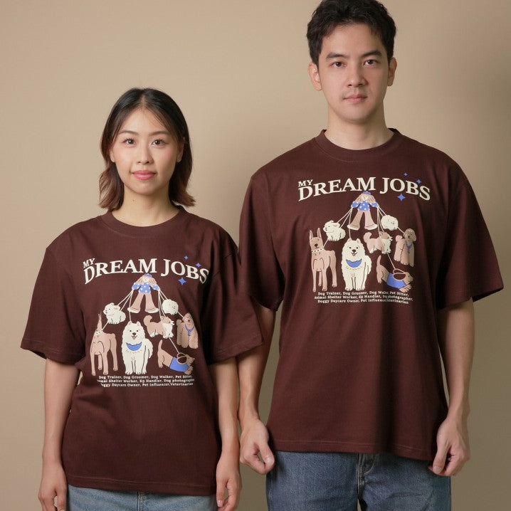 Strayandcool "My Dream Jobs" Oversized T-shirt