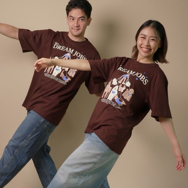 Strayandcool "My Dream Jobs" Oversized T-shirt