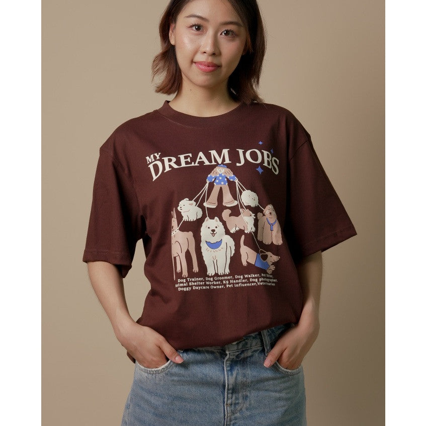 Strayandcool "My Dream Jobs" Oversized T-shirt